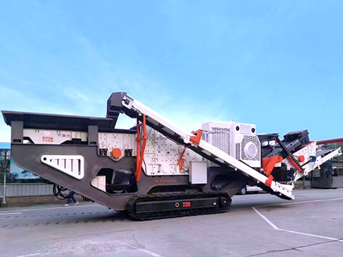 履帶式中細(xì)碎移動(dòng)破碎站