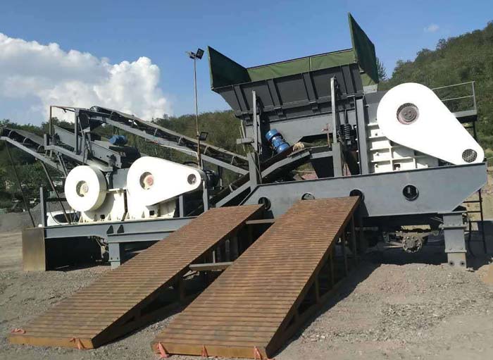 移動式石料生產(chǎn)線 移動式石料生產(chǎn)線