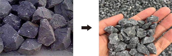 玄武巖石生產(chǎn)石子 玄武巖石生產(chǎn)石子