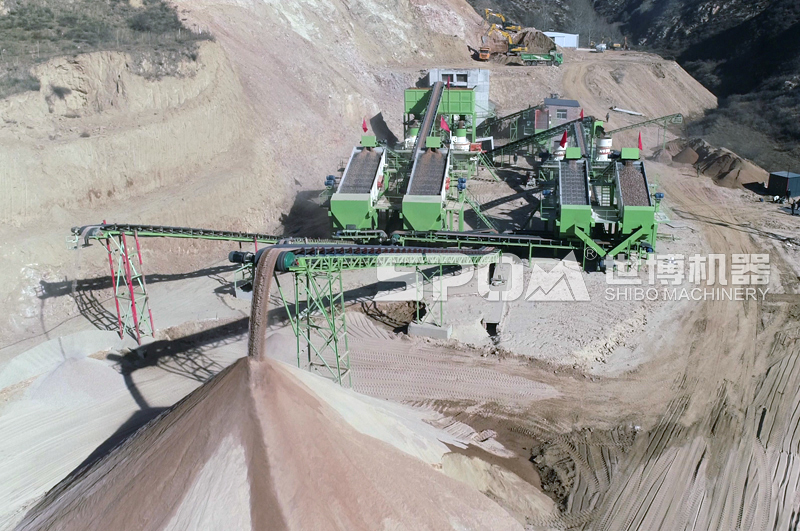 制砂生產(chǎn)線現(xiàn)場拍 制砂生產(chǎn)線現(xiàn)場拍