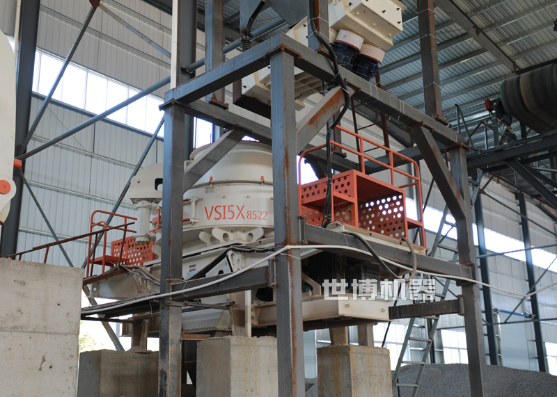 5X8522制砂機(jī)，客戶(hù)現(xiàn)場(chǎng)安裝