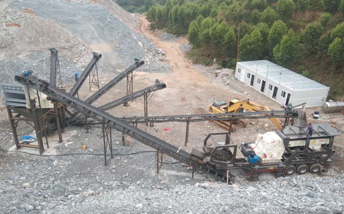 石頭破碎生產(chǎn)石子 石頭破碎生產(chǎn)石子