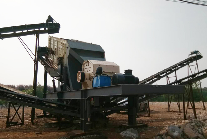 移動(dòng)款1414破碎篩分機(jī) 移動(dòng)款1414破碎篩分機(jī)