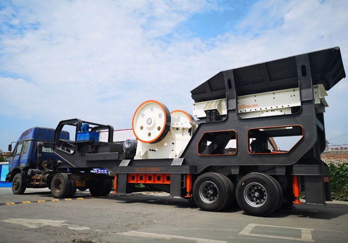 移動顎式破碎站 移動顎式破碎站