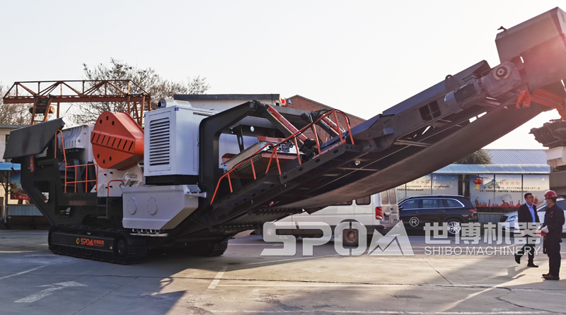 履帶顎式破碎站 履帶顎式破碎站