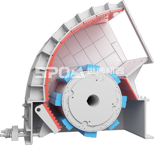 重錘破碎機結(jié)構(gòu)圖 重錘破碎機結(jié)構(gòu)圖