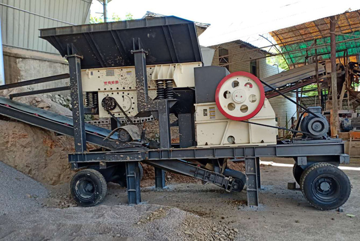 簡(jiǎn)易式輪式破碎站 簡(jiǎn)易式輪式破碎站