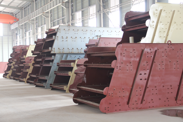 篩沙機生產(chǎn)車間 篩沙機生產(chǎn)車間