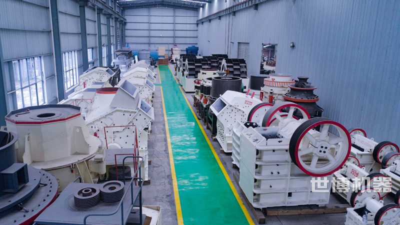 磕石機生產(chǎn)車間 磕石機生產(chǎn)車間