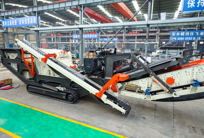 履帶式破碎站搭載反擊破 履帶式破碎站搭載反擊破