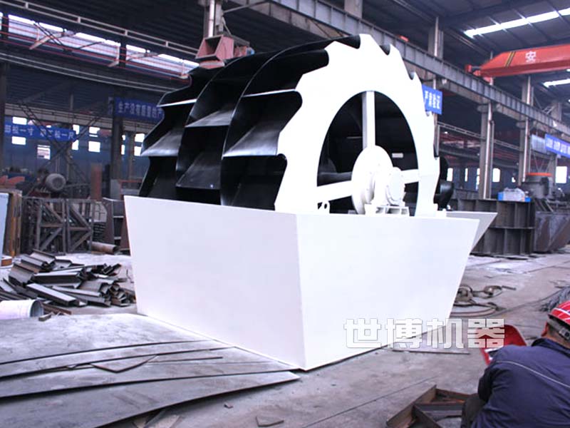 大型洗砂機(jī)安裝車間 大型洗砂機(jī)安裝車間