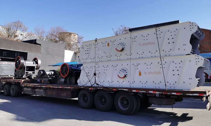 振動篩發(fā)貨了 振動篩發(fā)貨了