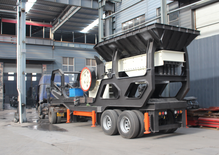 建筑垃圾破碎站發(fā)貨現(xiàn)場