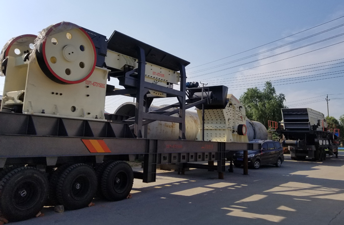 移動混凝土碎石機