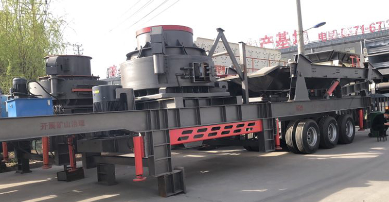移動(dòng)制砂機(jī)組裝車間 移動(dòng)制砂機(jī)組裝車間