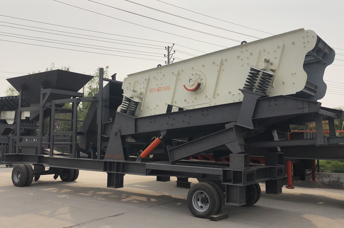 輪胎式篩分機(jī) 輪胎式篩分機(jī)