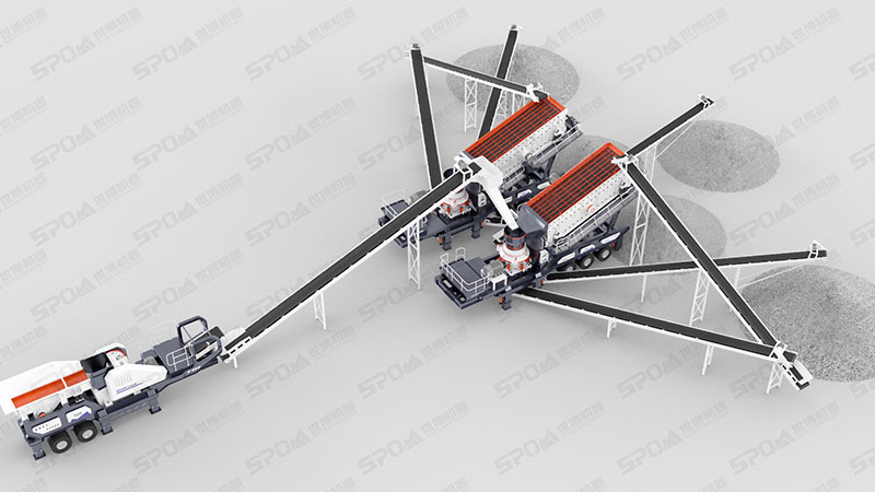 時(shí)產(chǎn)600噸移動(dòng)破碎方案1 時(shí)產(chǎn)600噸移動(dòng)破碎方案1