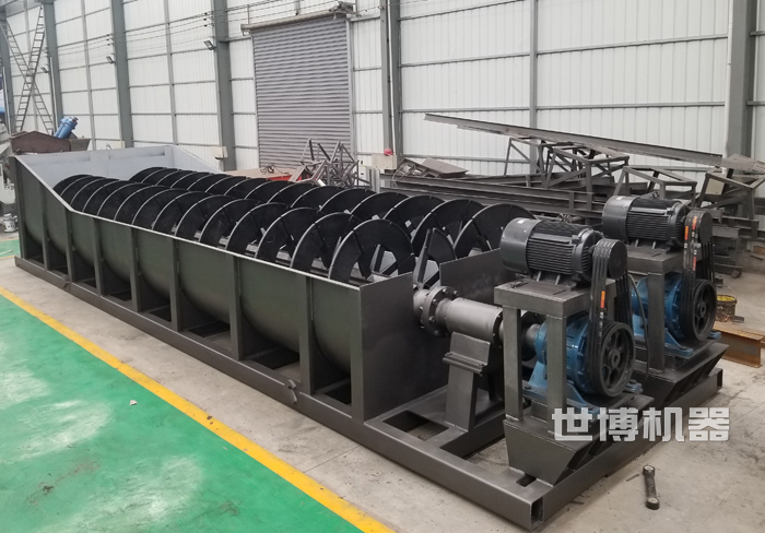 螺旋洗砂機(jī)生產(chǎn)車間 螺旋洗砂機(jī)生產(chǎn)車間