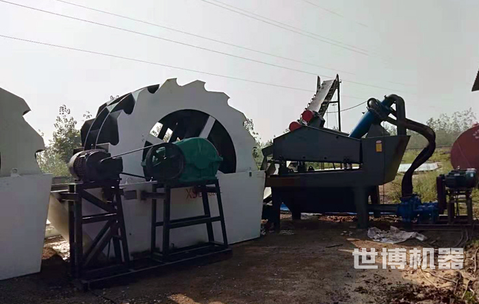 洗砂機(jī)客戶現(xiàn)場 洗砂機(jī)客戶現(xiàn)場