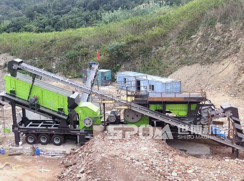 四組合反擊式聯(lián)合破碎站 四組合反擊式聯(lián)合破碎站