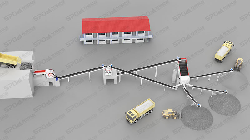 破碎生產(chǎn)線(顎破+圓錐破) 破碎生產(chǎn)線(顎破+圓錐破)