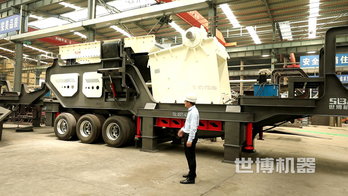 輪胎式混凝土破破碎機生產車間 輪胎式混凝土破破碎機生產車間
