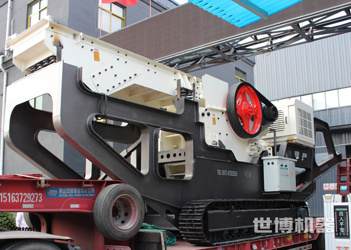 履帶式破碎車搭載JC顎破 履帶式破碎車搭載JC顎破