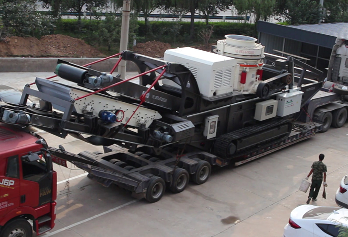 履帶移動圓錐破碎站 履帶移動圓錐破碎站