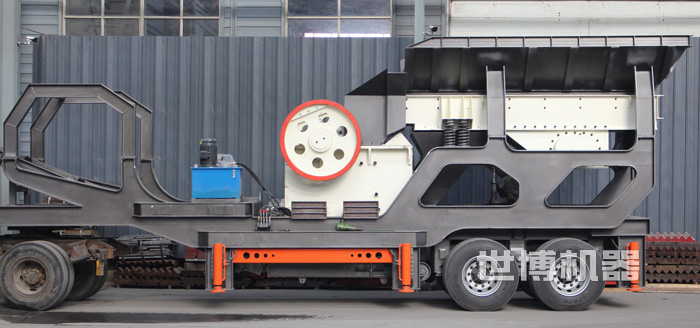 輪胎式移動顎破破碎站 輪胎式移動顎破破碎站