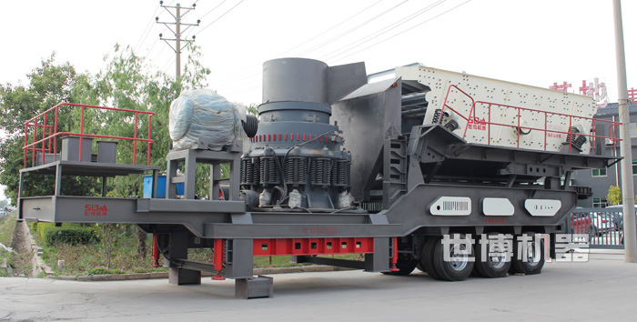 輪胎式移動圓錐破碎篩分站 輪胎式移動圓錐破碎篩分站