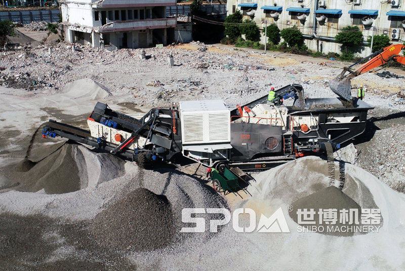 履帶式破碎站 履帶式破碎站