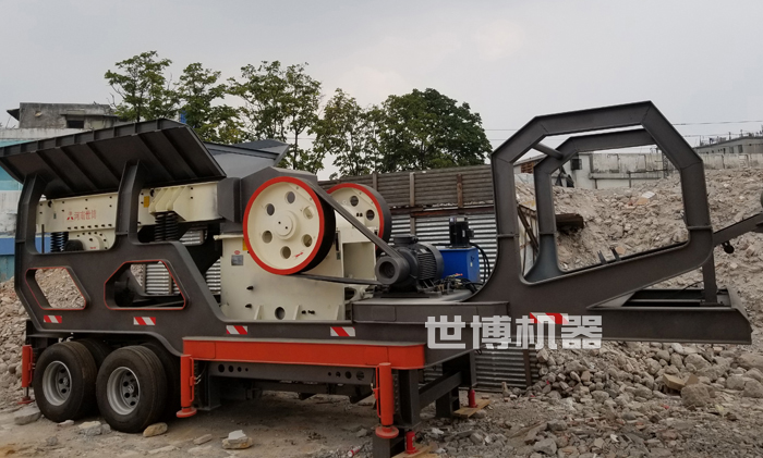輪胎式破碎站 輪胎式破碎站