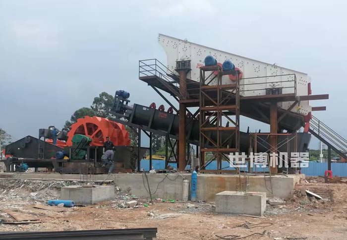 螺旋洗砂機(jī)安裝方式 螺旋洗砂機(jī)安裝方式