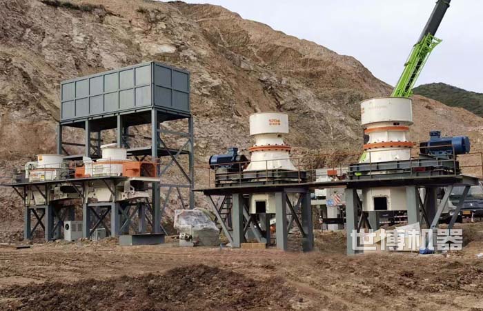 人工制砂生產(chǎn)線安裝現(xiàn)場 人工制砂生產(chǎn)線安裝現(xiàn)場