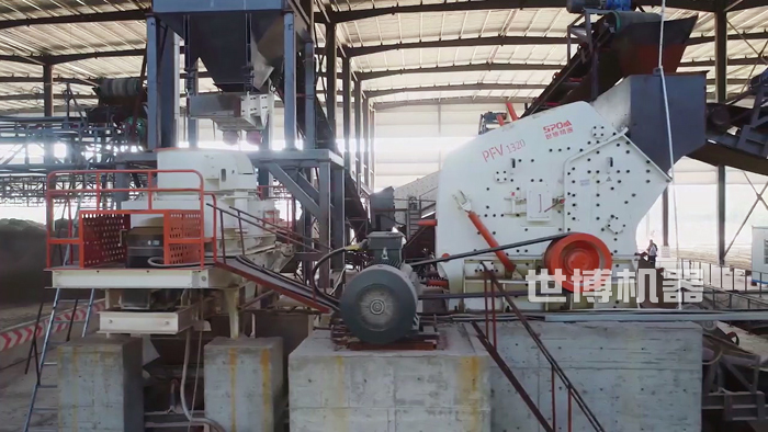 石子整形機(jī)與反擊破搭配使用現(xiàn)場(chǎng)圖 石子整形機(jī)與反擊破搭配使用現(xiàn)場(chǎng)圖