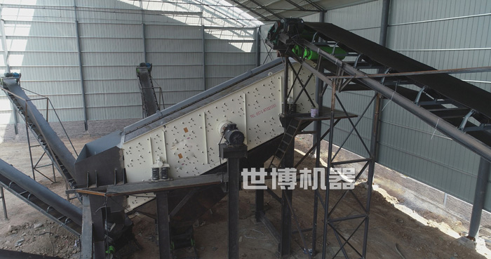 固定式砂石分離機安裝現(xiàn)場