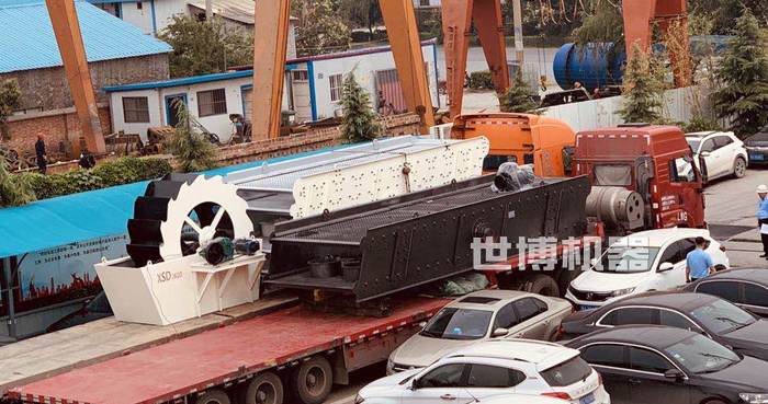 石子篩分機(jī)發(fā)貨中 石子篩分機(jī)發(fā)貨中