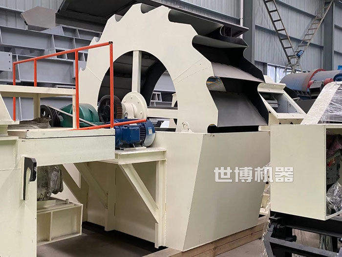 XSD2610斗式洗砂機生產(chǎn)車間