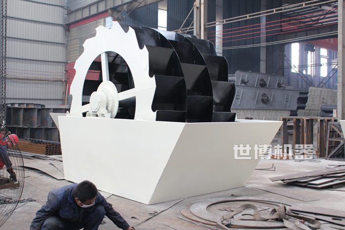 洗砂機(jī)生產(chǎn)現(xiàn)場(chǎng) 洗砂機(jī)生產(chǎn)現(xiàn)場(chǎng)