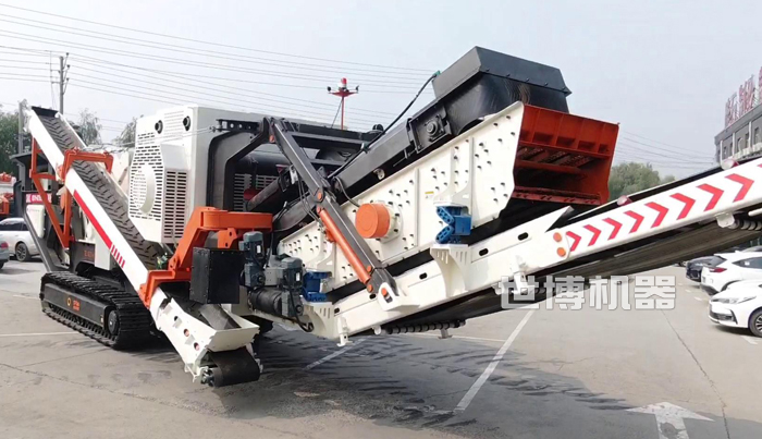 帶傳送帶的碎石機(jī)履帶式碎石機(jī) 帶傳送帶的碎石機(jī)履帶式碎石機(jī)