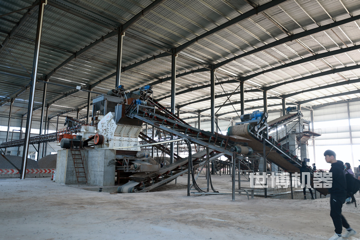 砂石生產(chǎn)線的樣子 砂石生產(chǎn)線的樣子