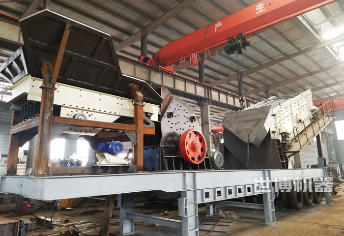 世博機器生產的移動式pcz重錘破篩分站 世博機器生產的移動式pcz重錘破篩分站