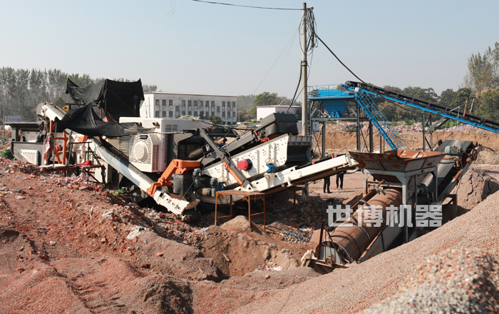 建筑垃圾綜合處理現(xiàn)場(chǎng) 建筑垃圾綜合處理現(xiàn)場(chǎng)