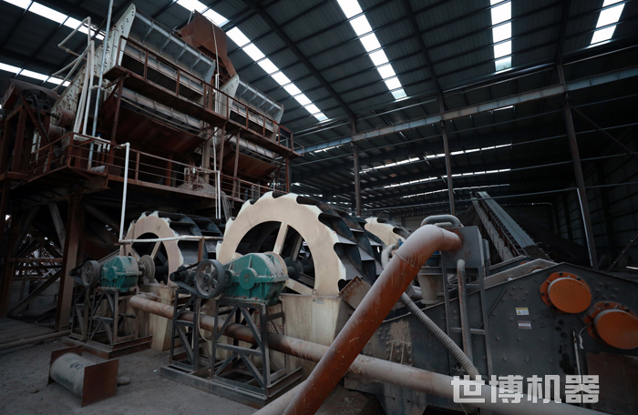 輪斗式洗沙機多機配合 輪斗式洗沙機多機配合