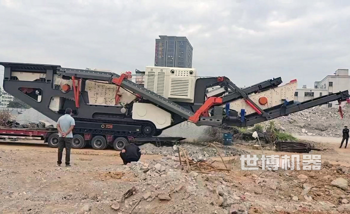 履帶式破碎站自動下車 履帶式破碎站自動下車