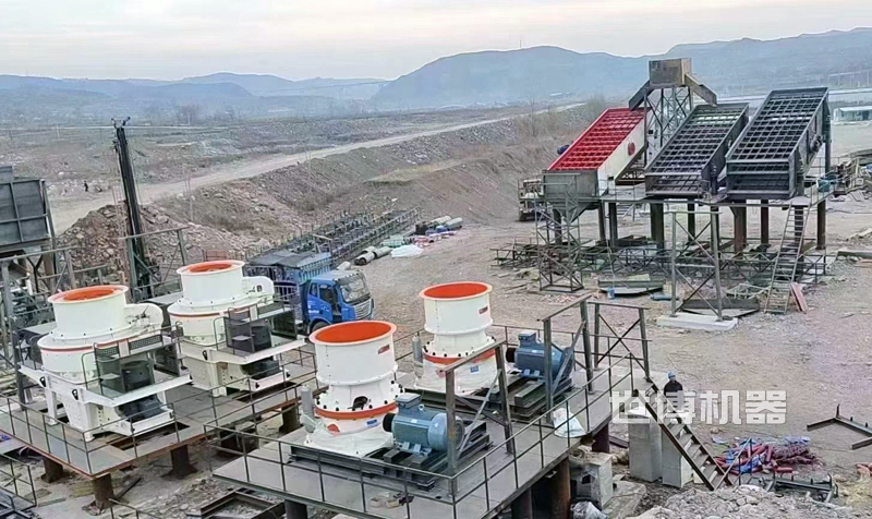 制砂生產(chǎn)線現(xiàn)場拍攝 制砂生產(chǎn)線現(xiàn)場拍攝