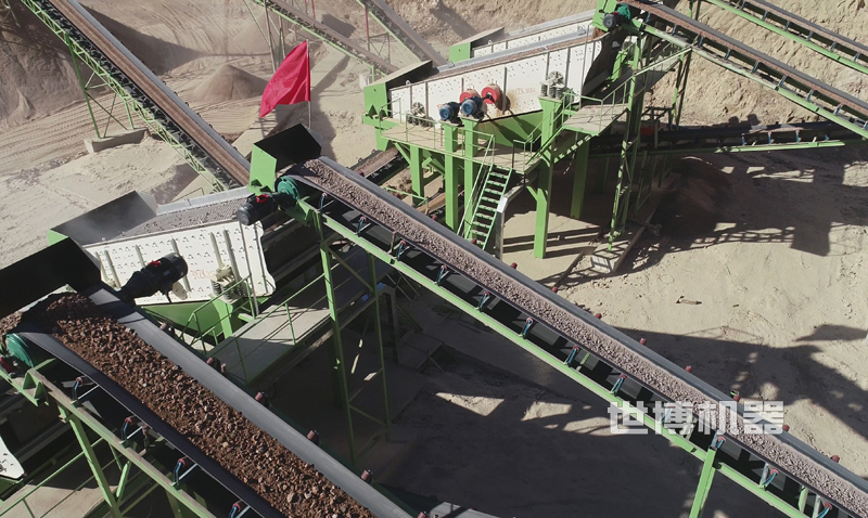 制砂生產(chǎn)線現(xiàn)場圖 制砂生產(chǎn)線現(xiàn)場圖