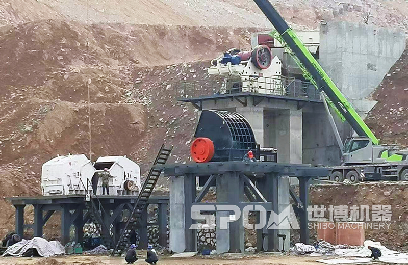 一天一萬(wàn)噸破碎生產(chǎn)線 一天一萬(wàn)噸破碎生產(chǎn)線