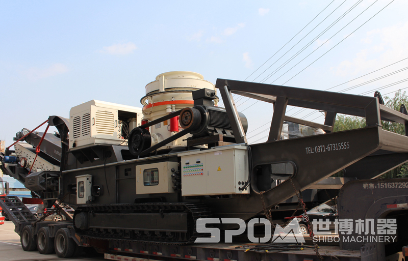 履帶式圓錐破(多缸液壓) 履帶式圓錐破(多缸液壓)