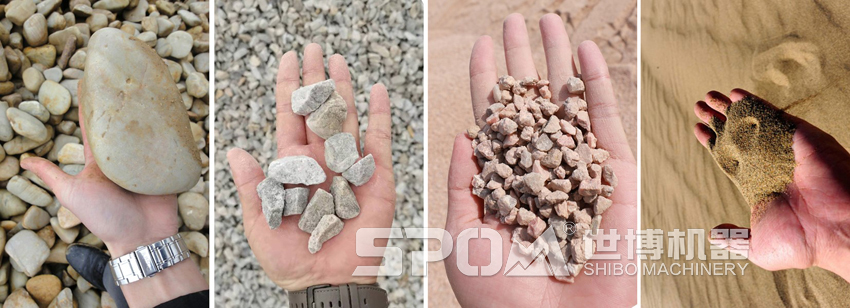 河卵石破碎生產(chǎn)石子沙子 河卵石破碎生產(chǎn)石子沙子